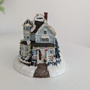 Thomas Kinkade "Victorian Christmas II" Winter Memories Ornament
